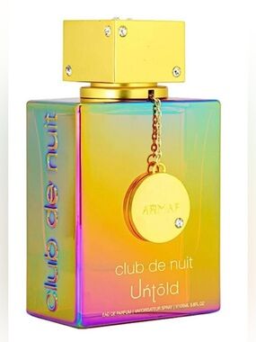 Armaf Club de Nuit Untold Rainbow Gold Bottle